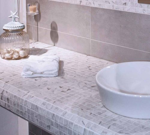 Luxusní mozaika Mosavit imitace mramoru Marble Calacata